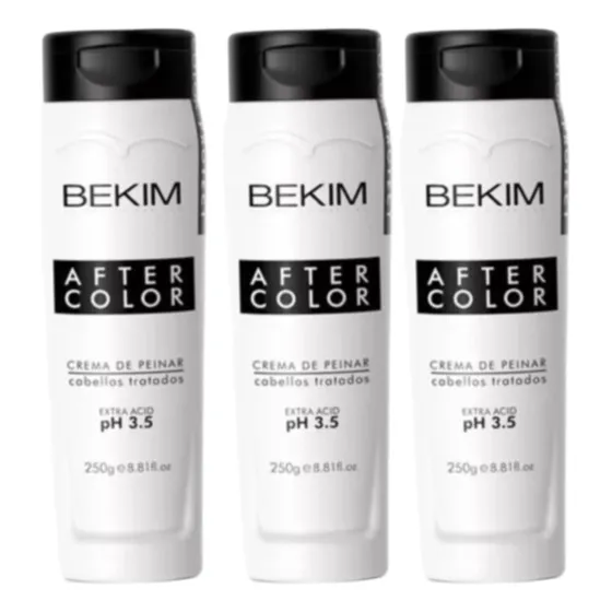 3 Crema De Peinar X 250 Ml After Color Bekim