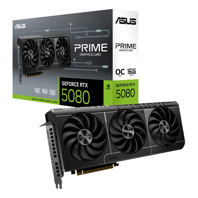 Tarjeta De Video Asus Prime Rtx 5080 Oc Edition 16gb Gddr7