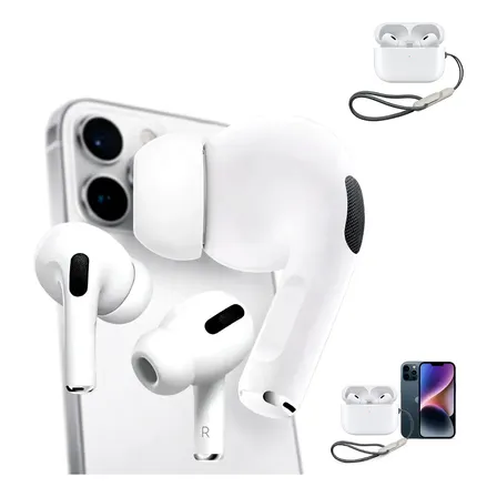 Fone De Ouvido Bluetooth Sem Fio Compativel Com iPhone Tws. Branco