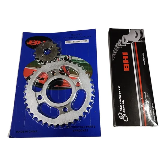 Kit Piñon Corona + Cadena / Motomel Cg 150 S2 Rx 150 Am