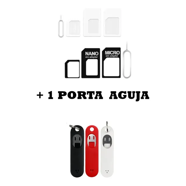 Convierte Tu Nano Sim A Micro Y Estándar Con Este Set