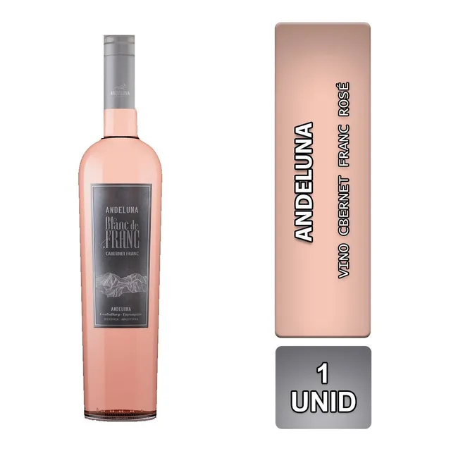 Vino Andeluna Blanc De Franc Edición Limitada 750ml