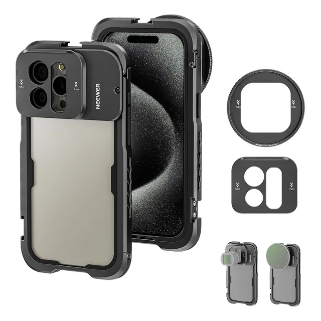 Plataforma De Video Neewer 15 Pro Max Cage Con Adaptador De 