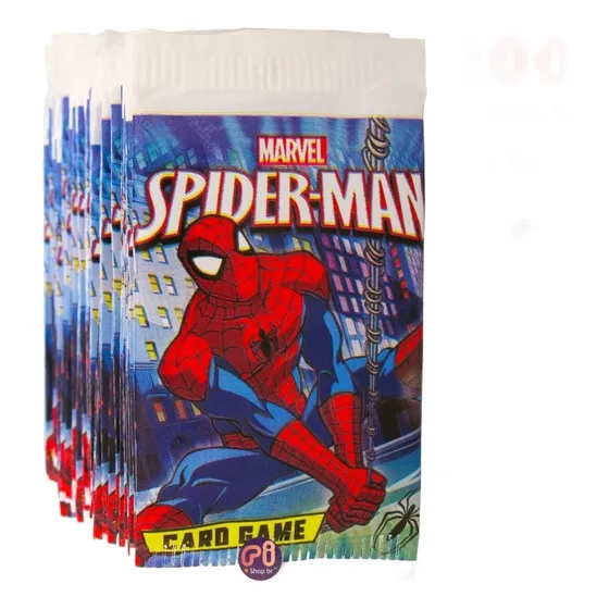 Kit 200 Cards = 50 Pacotinhos/cartas/figurinhas/cartinhas.