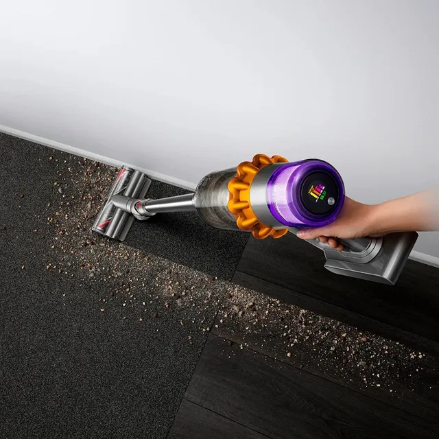 Aspiradora Inalámbrica Vertical, De Mano Dyson V15 Detect Complete Extra 0.77l Amarilla