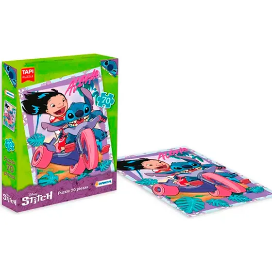 Puzzle 70 Piezas Lilo Y Stitch Rompecabezas Disney