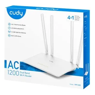 Router Cudy Ac1200 Dual Band Wifi Gigabit Wr1200