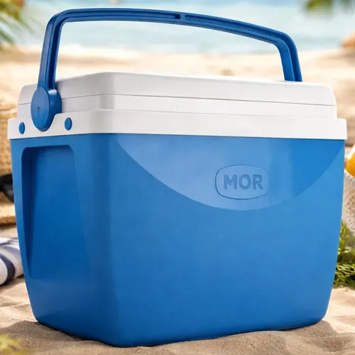 Caixa Térmica 18 Litros Azul E Branco 8182 - Mor | MercadoLivre