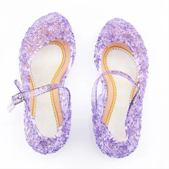 Zapatos Princesa Disfraz Fiesta Frozen Aurora Cenicienta