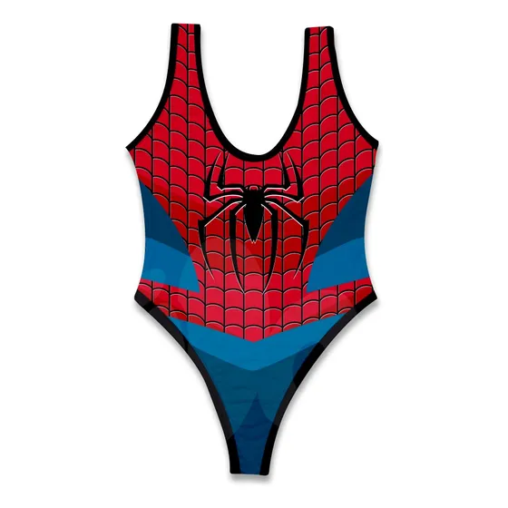 Body Enterizo  Spiderman Dama Por Encargo 