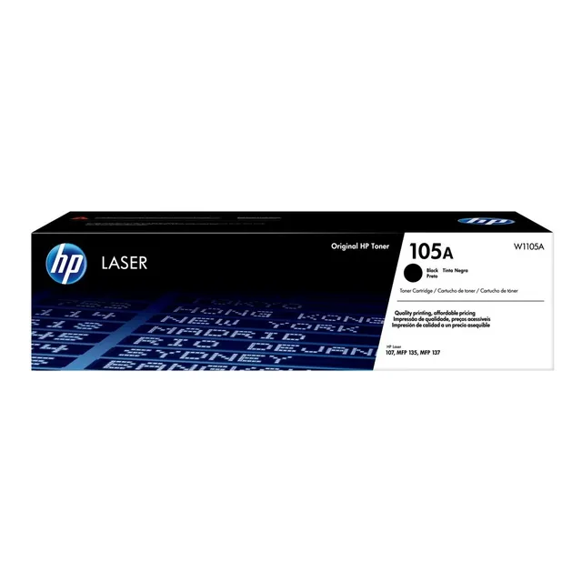 Cartucho De Tóner W1105a Laser Jet Original Tinta Negra Hp