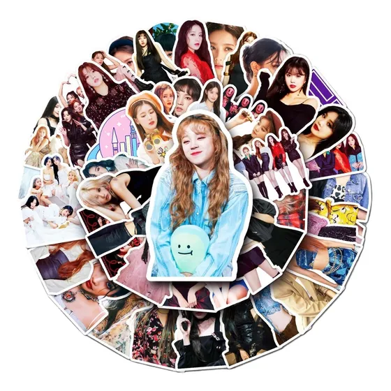 50 Hojas De (g)i-dle Graffiti Grupo De Chicas Coreanas Diy