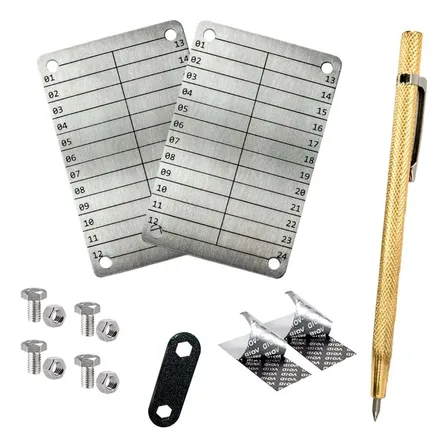 2x Carteira Cripto Com Riscador Cold Wallet Carteira Cripto