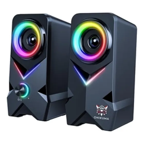 Cornetas Onikuma L2 Alámbrica Usb Con Luces Led