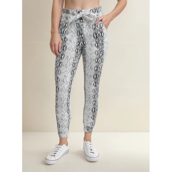 Pantalón Animal Print Crave Fame Usa Elastizado