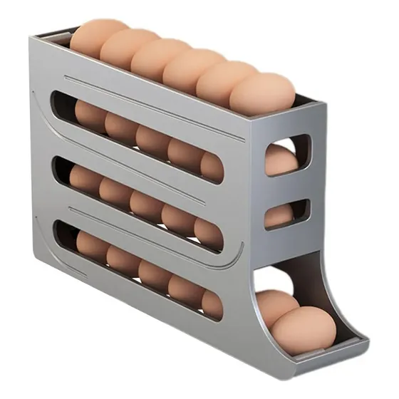 Organizador Dispensador De Huevos, Porta Huevos
