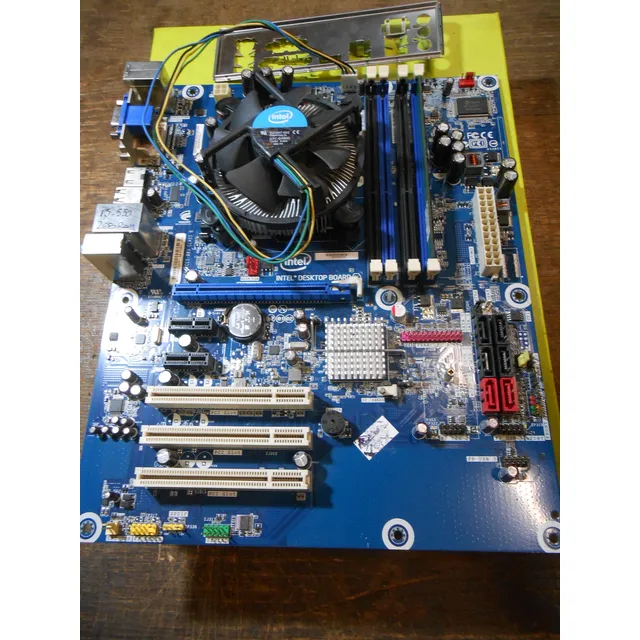 Motherboard Intel Dh55hc S1156 Memo Micro Cooler C Trasera Azul