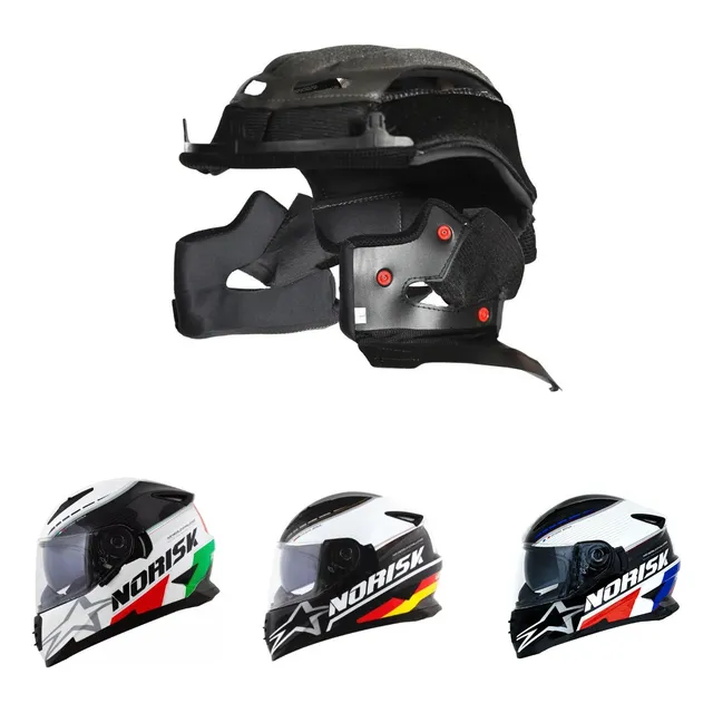 Forração Completa Capacete Norisk Ff302 Grand Prix Original