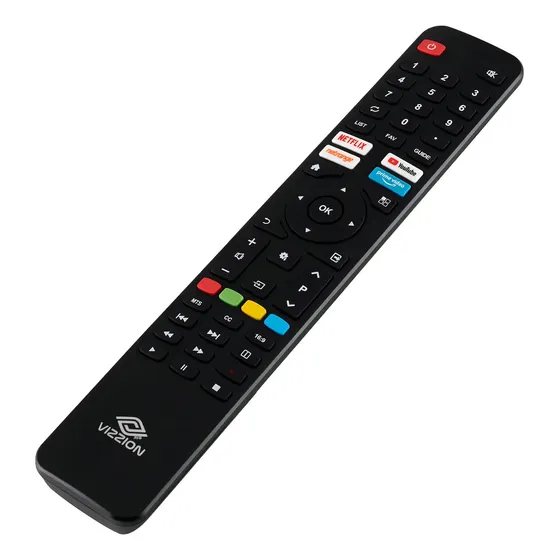 Controle Remoto Para Smart Tv Vizzion Linux Le43df20 Le50uhd SKY