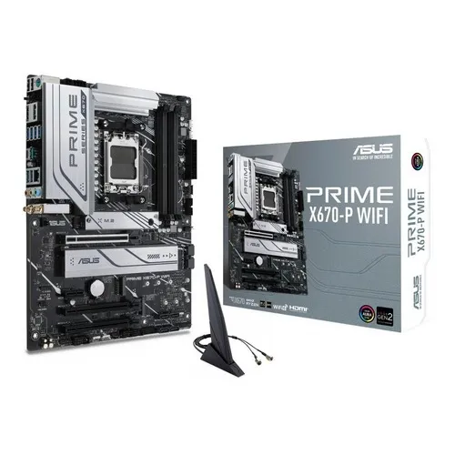 Tarjeta Madre Amd Asus Prime X670-p Wifi Am5 Ddr5 Atx Usb-c