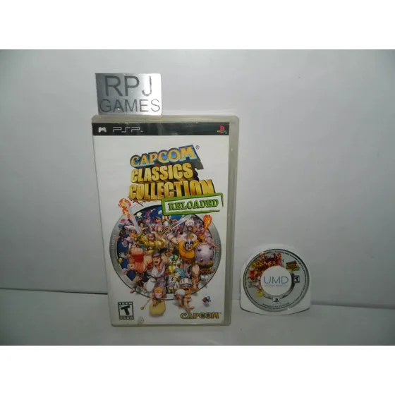 Capcom Classics Collection Reloaded Original Psp - Loja Rj
