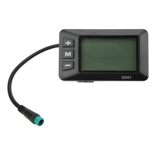 Pantalla De Bicicleta Eléctrica 36v 48v Lcd Gd01 Display 5 P Pantalla De Bicicleta Eléctrica 36v 48v Lcd Gd01 Display 5 P