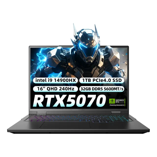 Rtx 5070 Portátil Gameri9 14900hx Thunderobot Zero16 32g 1t
