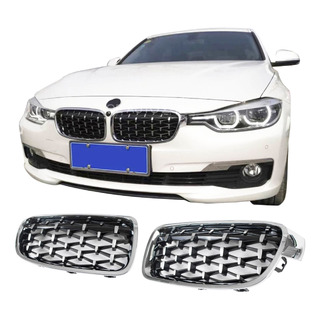 Parrilla Bmw Serie 3 F30 F31 2012-2018 Estilo Diamante Parrilla Bmw Serie 3 F30 F31 2012-2018 Estilo Diamante