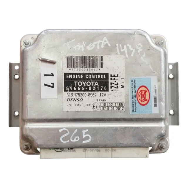 Ecu Toyota 1zz-fe