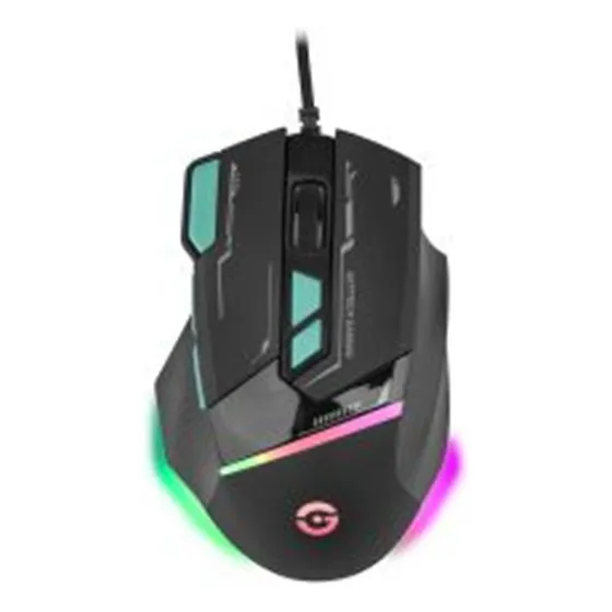 Gpm-rgbwr-g1-bk Getttech Gaming Mouse_black & Blue