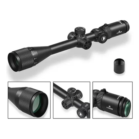 Luneta Discovery Ms 6-24x42 Aoc Paralexe Iluminado Airgun Preto/mount 11mm