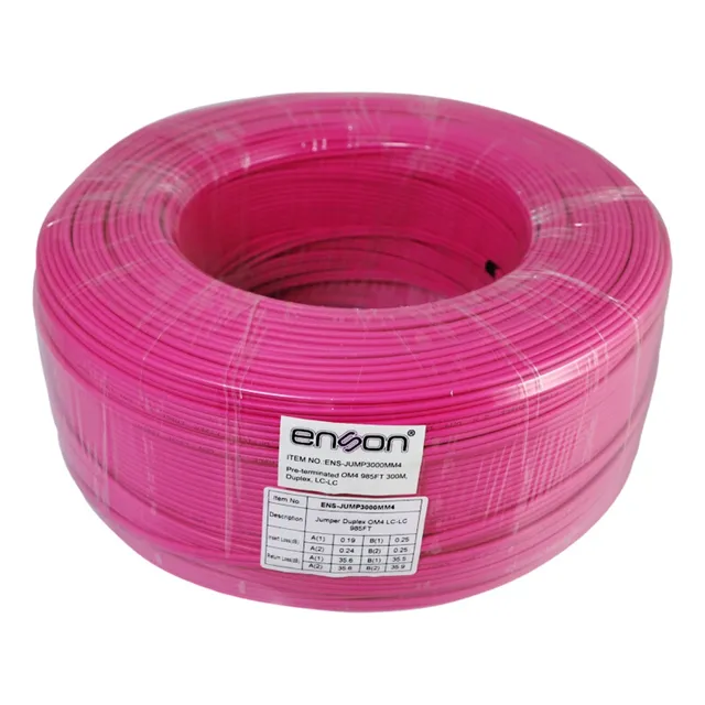 Fibra Optica Enson  Ens-jump3000mm4 De 300 Metros Multimodo