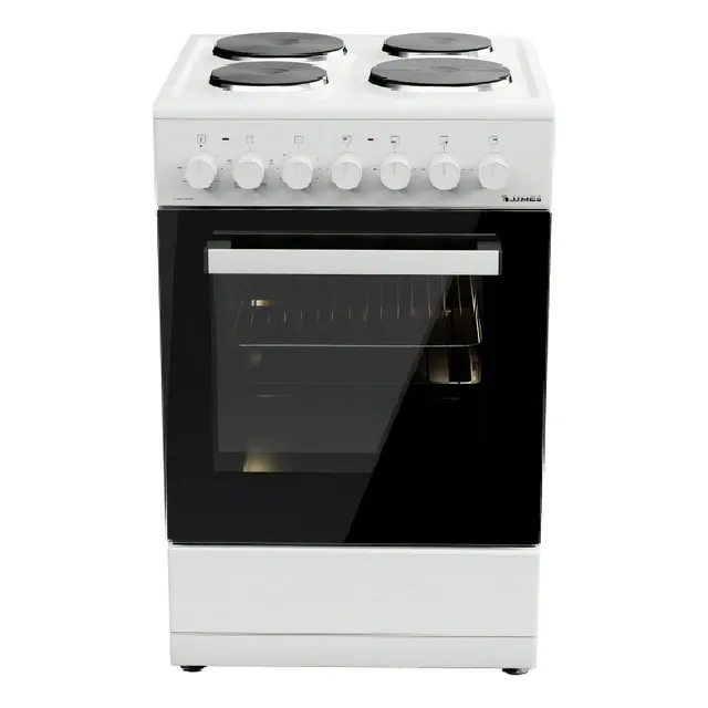 Cocina James C-801 A RTKS Con Tapa color blanco con puerta con visor 220V