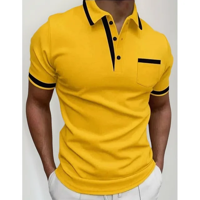 Polos En Algodón Pima En Cuello Camisero Para Hombre