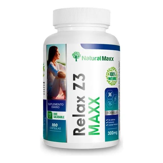 Relax Z3 Maxx 100 Capsulas Naturalmaxx