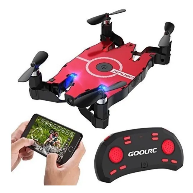 Mini Drone Jjrc H49 Sol Plegable Wi-fi Selfie Cámara Hd 360