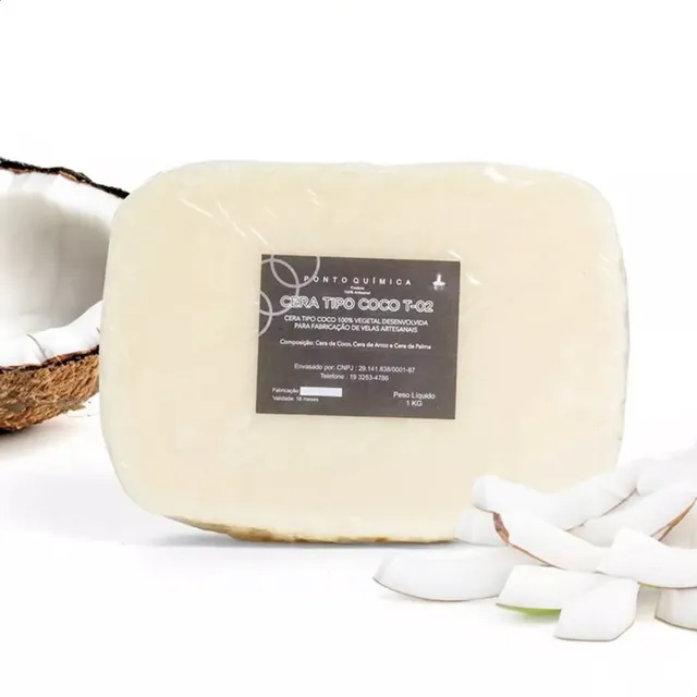 Base Cera De Coco Vegetal T2 1kg Entrega Rápida
