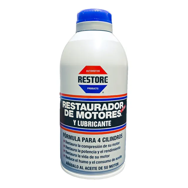 Aditivo Restaurador Motor Y Lubricante Restore 4 Cilindros 266 mL