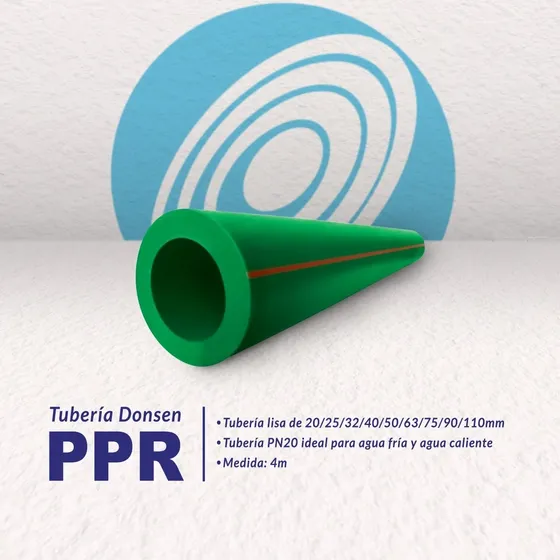 Tubería Donsen Ppr Pn20 20mm