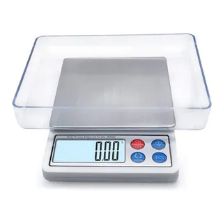 Mini Balança Digital Alta Precisão 0,01g - 600g Bandeja Mini Balança Digital Alta Precisão 0,01g - 600g Bandeja