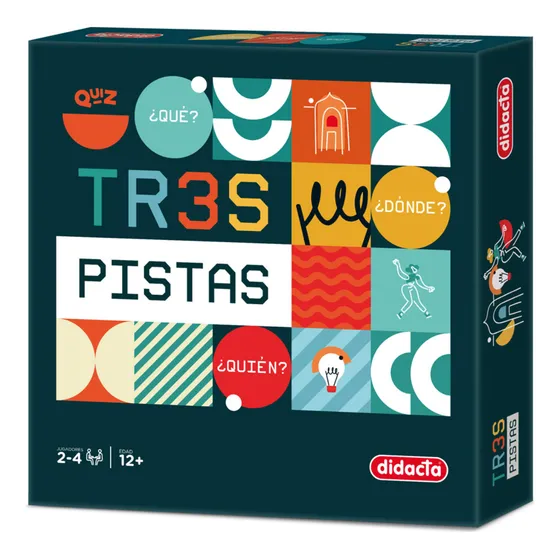 Juego De Mesa 3 Pistas - Didacta