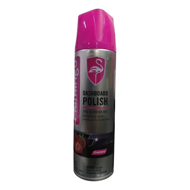 Spray Silicon Abrillantador De Tablero Flamingo 220 Ml