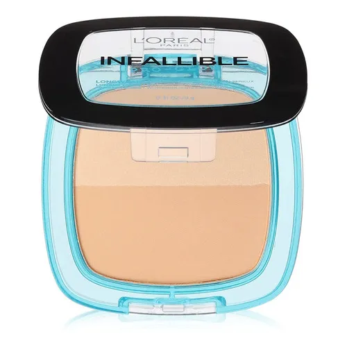 Maquillaje Polvo Compacto Loreal Infallible Pro Glow Color 25 Sand Beige