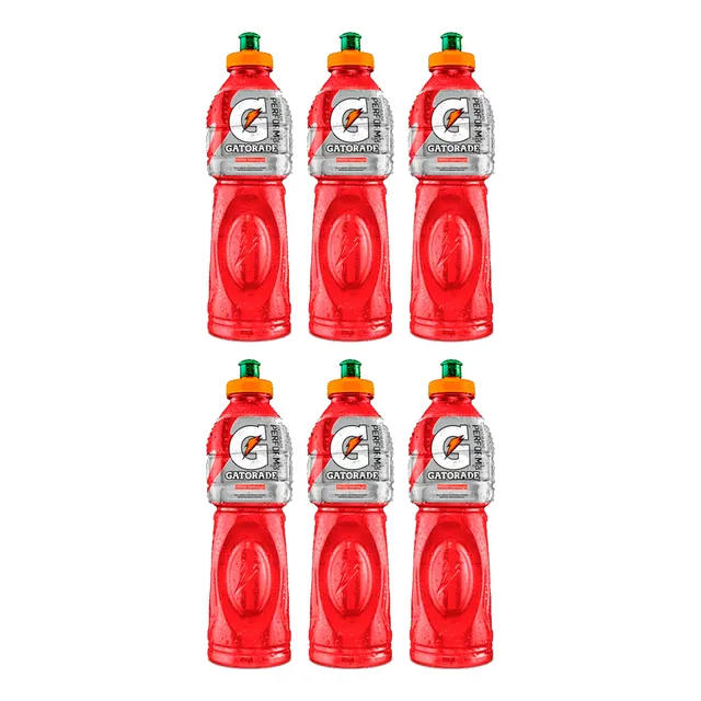Gatorade 750 Cc Frutas Tropicales - Pack 6 Botellas