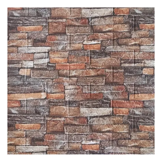 Papel  Revestimiento De Pared 3d Autoadhesivo Pack 10 Placas