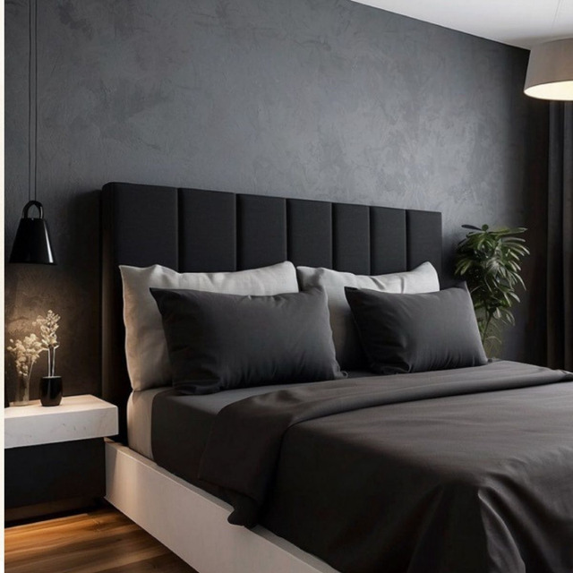 Cabeceira Para Cama Casal King Box Estofada Modular 200x45cm Cabeceira Para Cama Casal King Box Estofada Modular 200x45cm