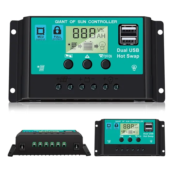 Bosytro Actualizado 2023 Controlador Carga Solar 40 Max Cc V