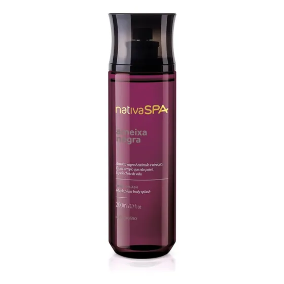 Nativa Spa Ameixa Negra Desodorante Colônia Body Splash 200m