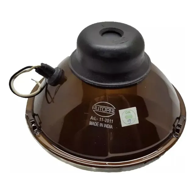 Faro Pantalla Bombillo H4 P43t Redondo Grande Punta Diamante