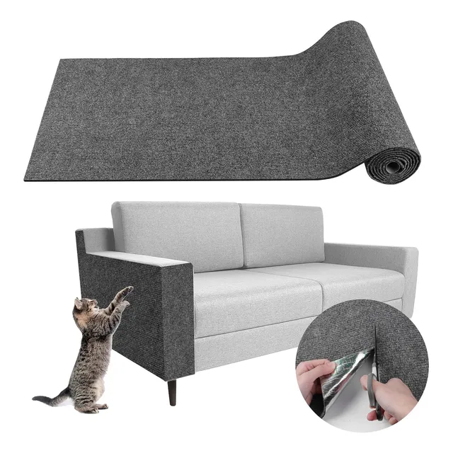 Rascador Gato Protector De Sofa Sillón Autohadesivo 100x60